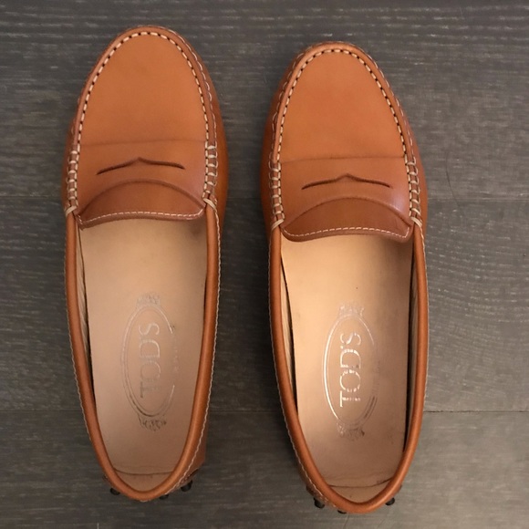 Tod's Shoes - Tod’s Driving loafers, tan , size 35